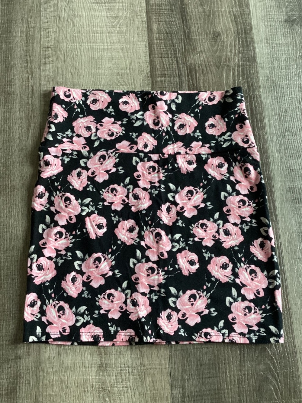Charlotte Russe floral mini skirt